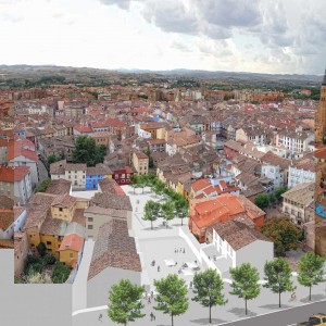 Rehabilitación urbana-Plaza del Olivo(Calatayud)